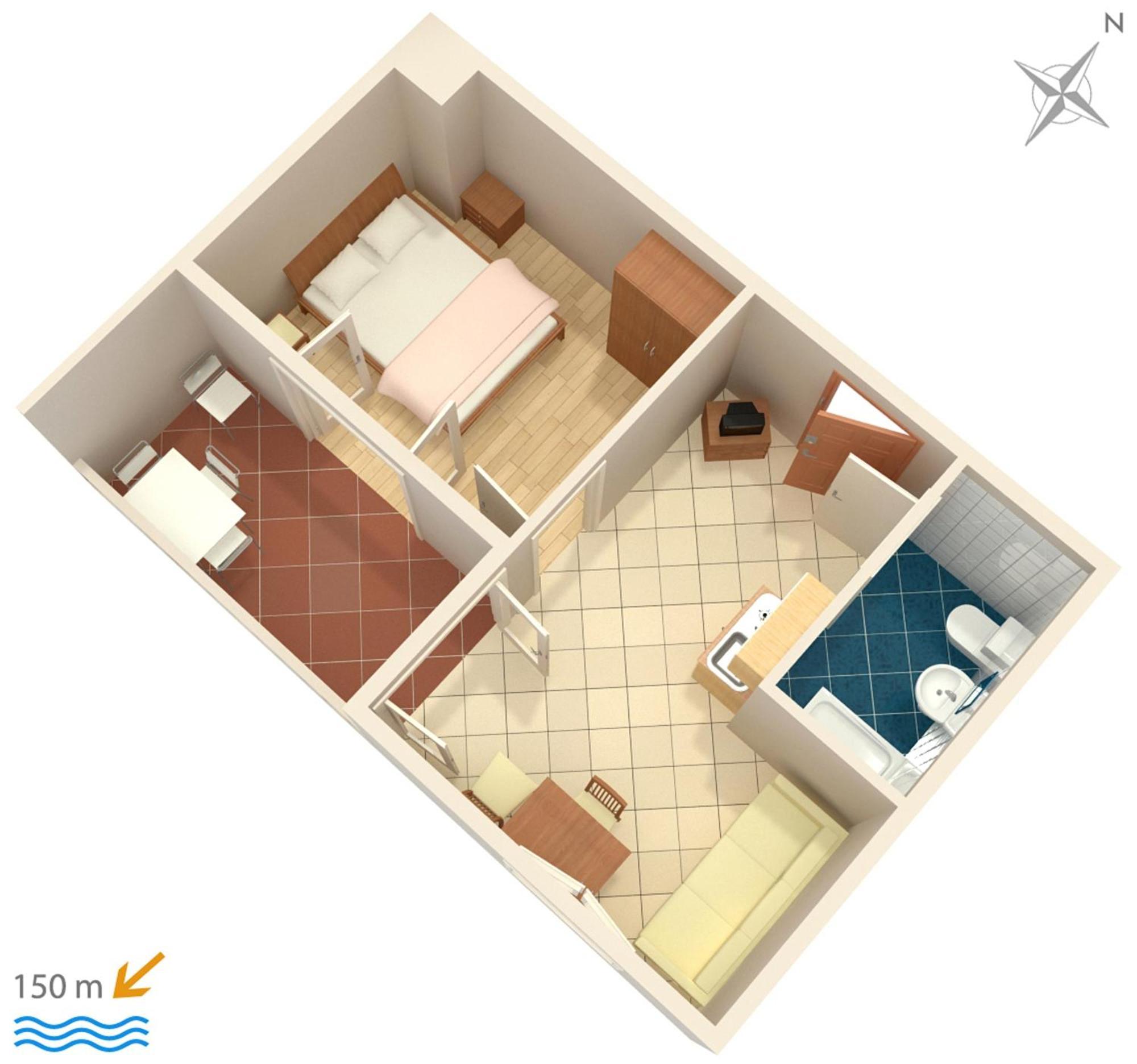 Apartments By The Sea Duce, Omis - 5973 المظهر الخارجي الصورة